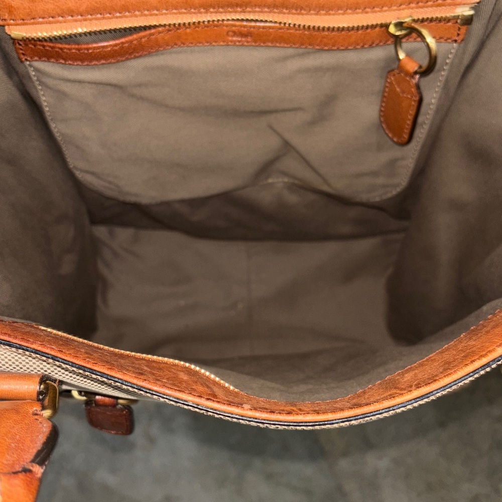 Chloe Tan and Beige Tote Bag - Picture 3 of 6